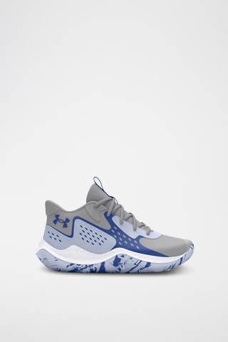 Sapatilhas em couro Jet'23 - Cinzento e azul