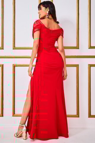 Robe longue Rouge