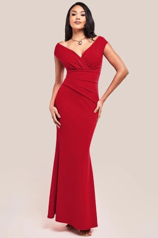 Robe longue - Rouge