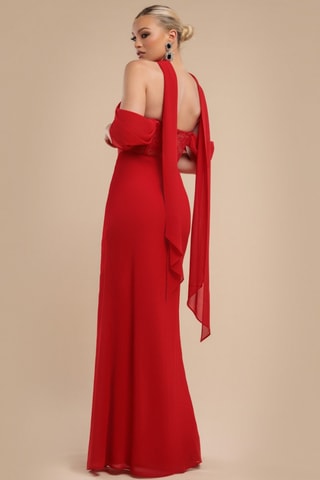 Robe longue - Rouge