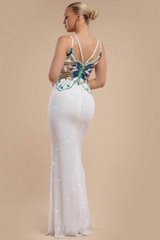Robe longue - Blanc