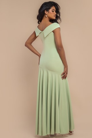 Robe longue - Vert sauge