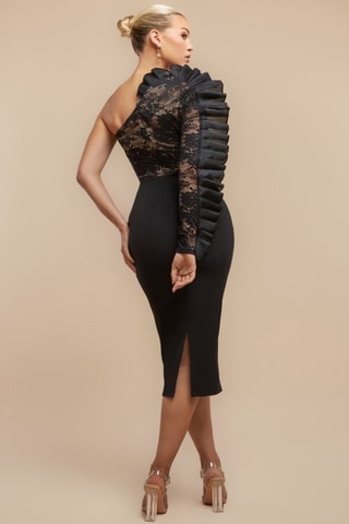 Robe fourreau - Noir