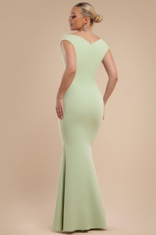 Robe longue - Vert