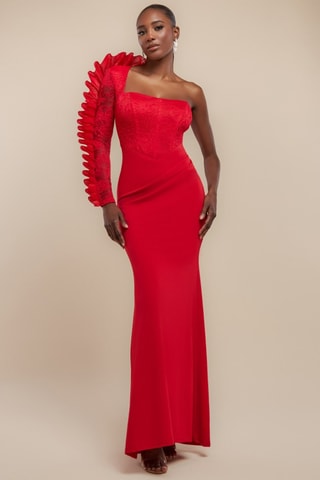Robe longue - Rouge