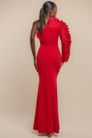 Robe longue - Rouge