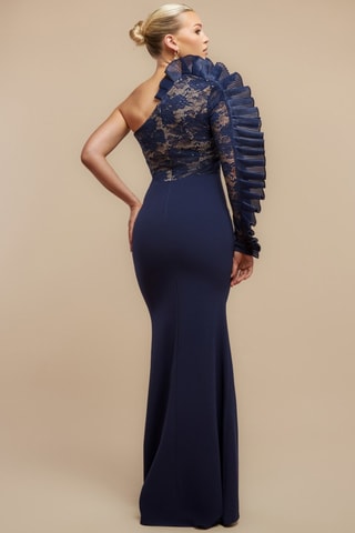 Robe longue - Bleu marine