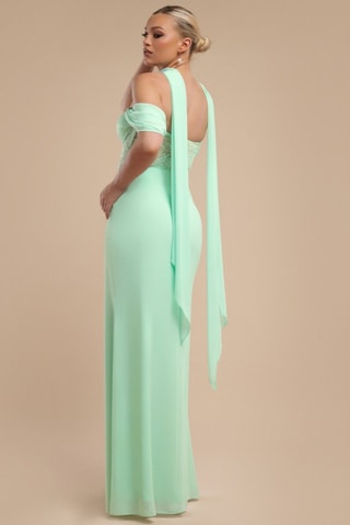 Robe longue - Vert clair