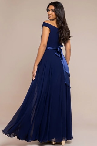 Robe longue - Bleu marine