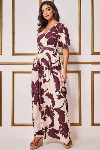 Robe longue - Crème