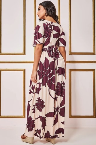 Robe longue - Crème