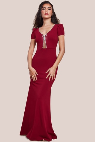 Robe longue - Bordeaux