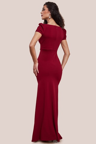 Robe longue - Bordeaux