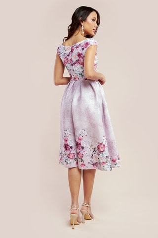 Robe midi - Rose pâle