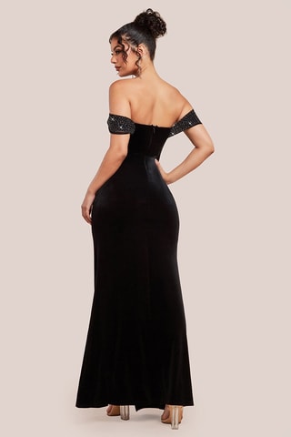 Robe longue - Noir