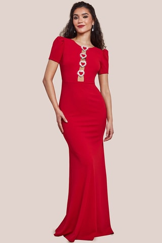 Robe longue - Rouge