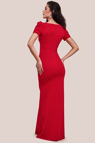 Robe longue - Rouge