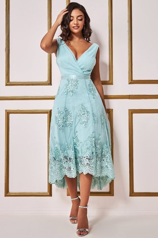 Robe longue Vert clair
