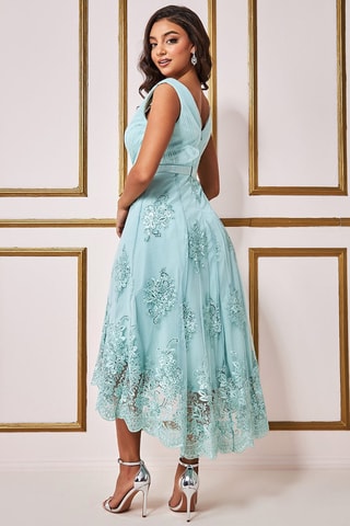 Robe longue Vert clair