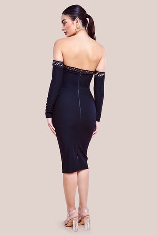 Robe fourreau - Noir
