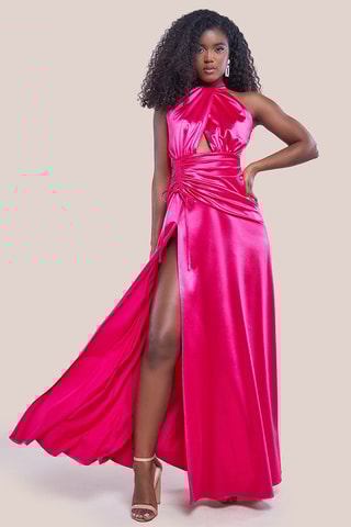 Robe longue - Fuchsia