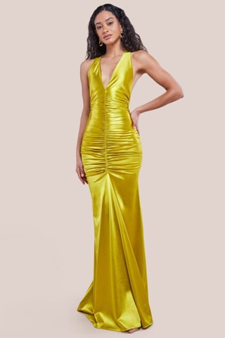 Robe longue - Jaune