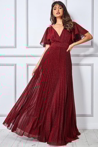 Robe longue - Rouge
