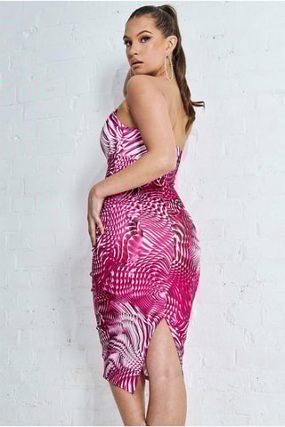 Robe bustier Rose