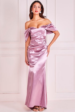 Robe longue Rose