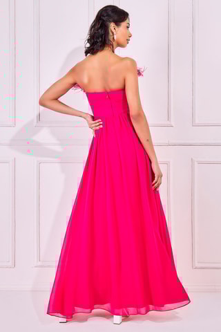 Robe longue Rose