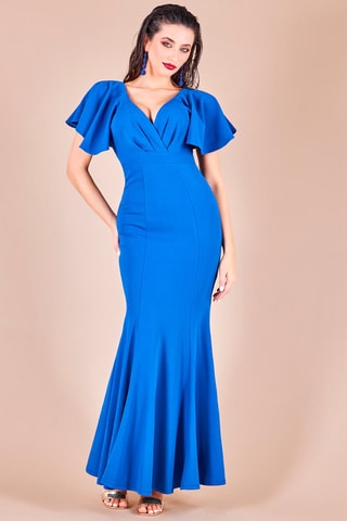 Robe longue 
Bleu roi