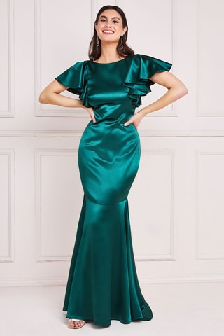 Robe longue Vert émeraude