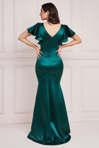 Robe longue Vert émeraude