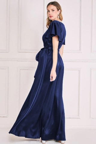 Robe longue - Bleu marine
