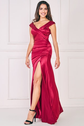 Robe longue - Rouge