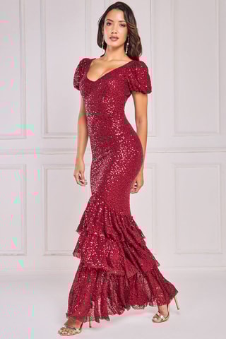 Robe longue - Rouge
