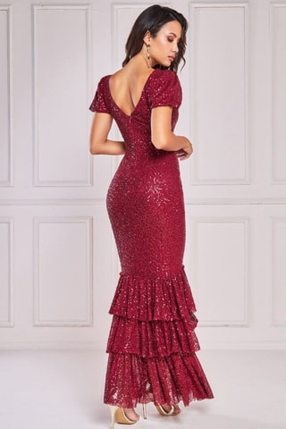 Robe longue - Rouge