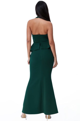 Robe longue - Vert sapin