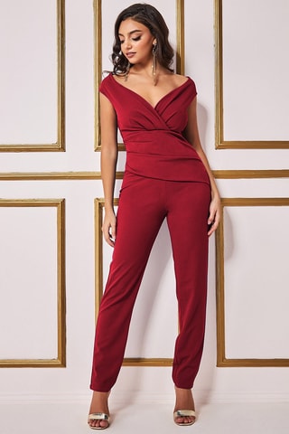 Combinaison pantalon 
Bordeaux