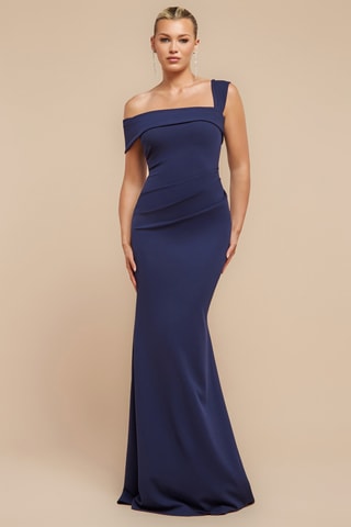 Robe longue - Bleu marine