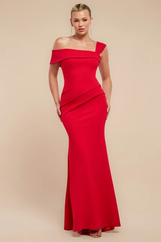 Robe longue - Rouge