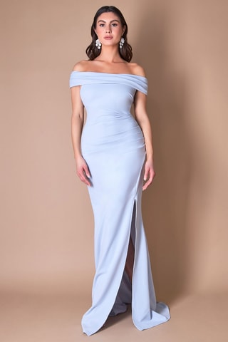 Robe longue - Bleu clair
