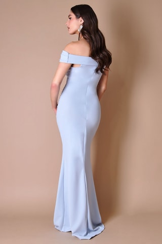 Robe longue - Bleu clair