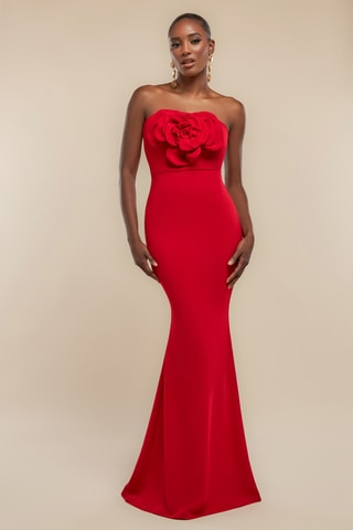 Robe bustier - Rouge