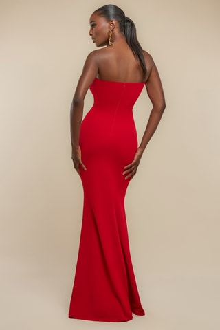 Robe bustier - Rouge