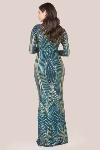 Robe longue - Vert