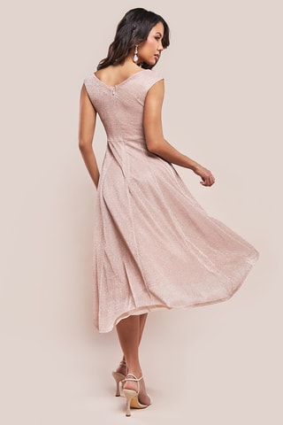 Robe midi - Nude