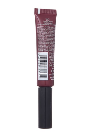 Vloeibare Matte Lippenstift Lip Paint Lacquer- N.110 Dracula Blood - 8 ml