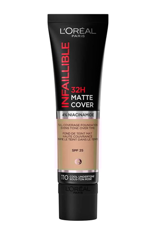 Base Infaillible 32h Matte Cover - N°110 Vanille Rose - 30 ml