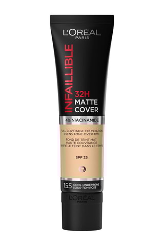 Base Infaillible 32 h Matte Cover - N°155 Naturel Rose - 30 ml